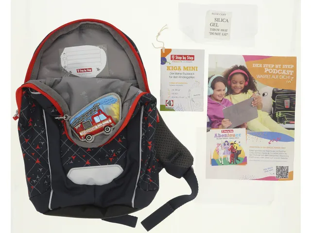 Rugzak Step by Step polyester KIGA MINI Fire Truck Finn