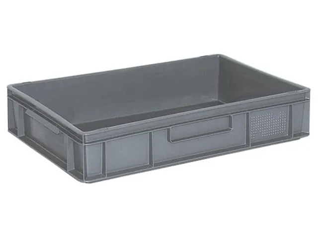 Euronorm Stapelkrat Hxlxb 120x600x400mm 23liter Grijs