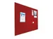 Prikbord Paneel Float Bulletin 60x200 Cm Rood