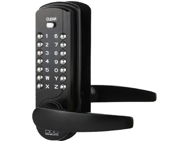 Maasland mechanisch codeslot NK7500 Mat zwart