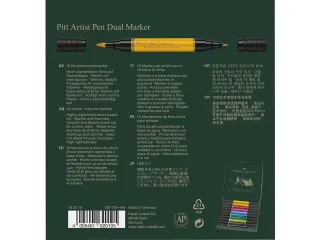 Tekenstift Faber-Castell Pitt Artist Pen duo marker etui a 10 stuks - 8