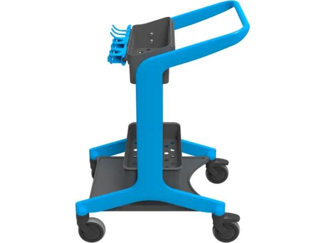 Vikan HyGo Mobile Cleaning Station Blauw