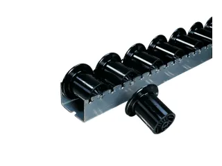 Rollenrails Spoorkransrollen V.kunststof Afstand 72Mm L 3600Mm - 2