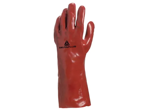 Delta Plus PVC 7335 PVC handschoenen, rood, maat 10, 12 paar