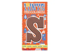 Tony's Chocolonely Melk Chocoladeletter S 180 Gram