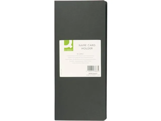 Visitekaartenmap Voor 96 Kaarten Zwart