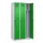 locker voor scheiding van kleding,HxBxD 1850x900x500mm,3vak