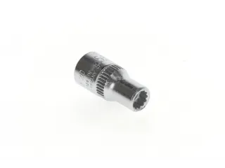 D 20 5,5 Stekkerdoos 1/4 inch UD profiel 5,5mm - 4