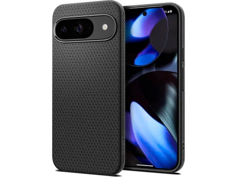 Spigen Case ACS07682 Google Pixel 9 (Pro) Liquid Air Mat Zwart