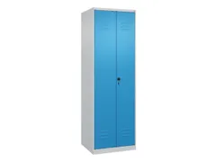 locker voor scheiding van kleding,HxBxD 1850x600x500mm,2vak
