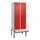 locker voor scheiding van kleding,HxBxD 2120x800x815mm,2vak