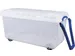 Opbergkoffer Op Wieltjes 160 Liter Transparant