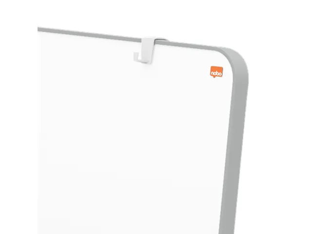 Nobo Move & Meet Mobiele Flipover 70x100cm staal grijs