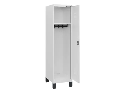 schoollocker,HxBxD 1630x400x500mm,1vak,vak B 400mm,cil.-slot,voeten