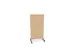 cloison de séparation,Hxl 1545x800mm,paroi bois,NE-érable