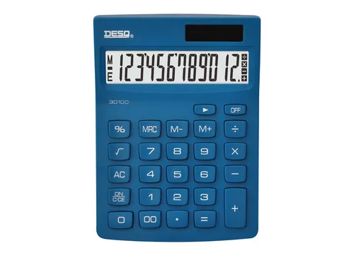 Rekenmachine Desq Compact navy