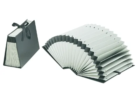 Sorteerordner Jalema Diplo-Line Folio A-Z 21 Vakken Zwart