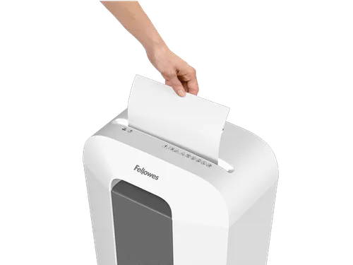 Papiervernietiger Fellowes LX50 4x37mm wit