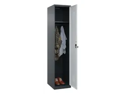 locker,HxBxD 1850x400x500mm,1vak,vak B 400mm,draaigrendel