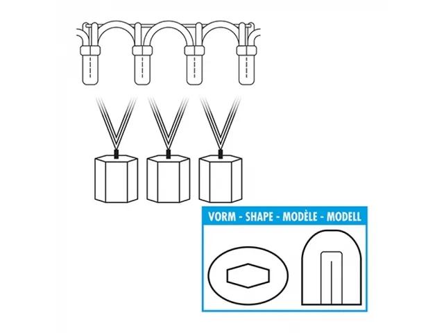 Masterfrost IJsblokjesmachine MF C-600 27kg, 60kg/dag