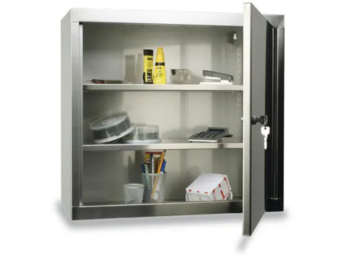 Wandkast Rvs 600x650x320mm 2legborden In Hoogte Verstelbaar