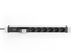 DIGITUS Aluminium Outlet Strip, 6 veiligheidsuitgangen met stroomonder - 1