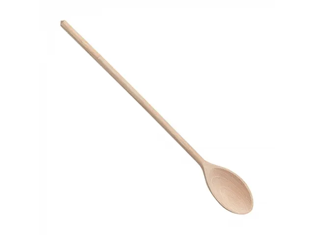 Roerspatel Kooklepel hout ovaal 50cm