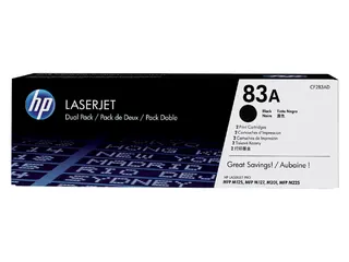 HP 83A CF283AD Toner Duopack Zwart Origineel - 1