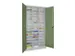 Armoire De Tri Courrier Hxlxp 1950X1000X400Mm 3X13Cases Ral7035 Façad
