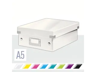 Sorteerbox WOW Click & Store 220x100x282mm wit 84% gerecycled karton - 1