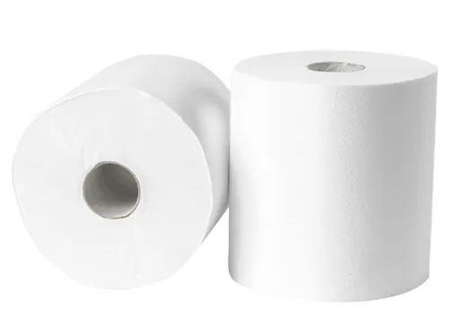 Poetsrol Midi Recycled 2-laags 18,5cm 6x140 meter in folie