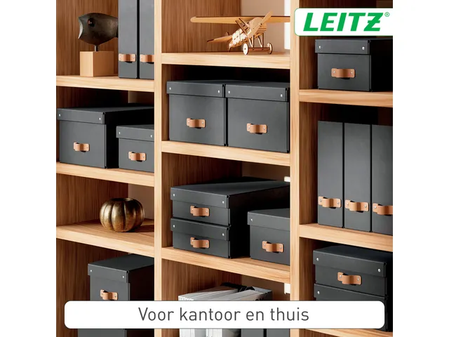 Tijdschriftencassette Leitz Puro set van 2 zwart