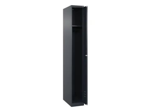 locker,HxBxD 1850x250x500mm,1vak,vak B 250mm,cil.-slot,staand op vloer