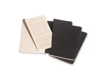Schrift Moleskine Blanco Pocket Zwart 90x140mm - 9