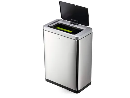 Afvalbak met sensor NO TOUCH DUO 2x20L