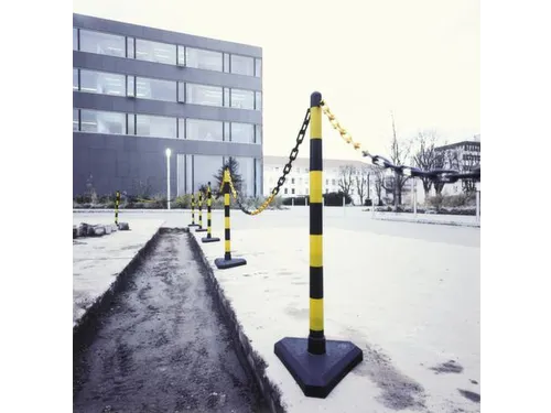 Kettingstaander-set 6 Kettingstaanders Driehoekige Voet 10 M Ketting