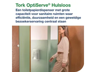 Tork OptiServe 472650 extra zacht Hulsloos toiletpapier 3-Laags 18 Rol - 7