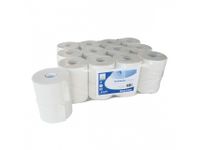 Toiletpapier Euro Compact (zonder dop) recycled wit 2-laags 24 Rol