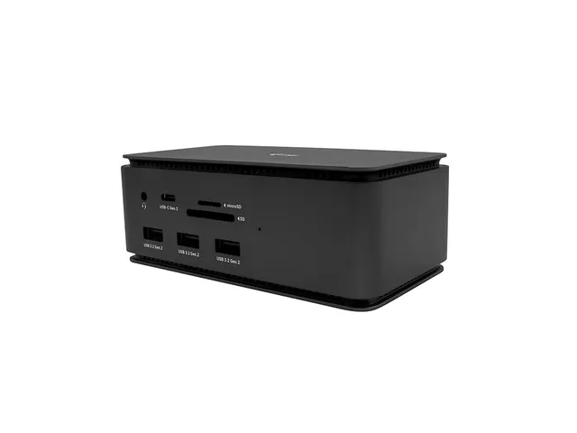 USB4 Metal Docking station Dual 4K HDMI DP + Power Delivery 80 W