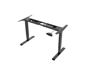 Elektrisch Verstelbaar Zit-Sta Bureau Frame Zwart 180Cm - 1
