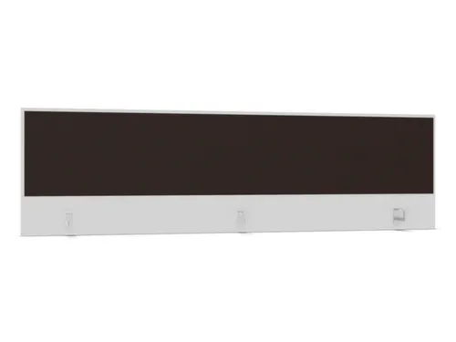 opzetpaneel,v. bureau,aanbouw achter,B 2000mm,Bl-wit,BN2036-bruin
