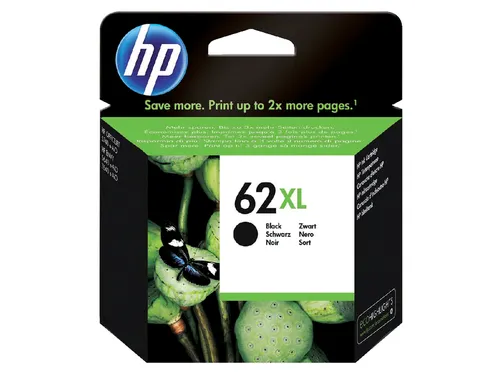 HP 62XL Inktcartridge C2P05AE Zwart High Capacity Origineel
