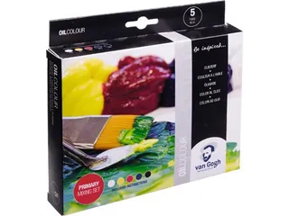 Olieverf, Primaire Mengset Van 5 X 40 Ml - 4