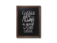 Natura Krijtbord Classic Wand Donkerbruin 60x80cm