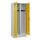 locker voor scheiding van kleding,HxBxD 1950x800x500mm,2vak