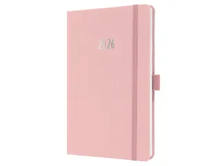 Weekagenda Feel A5 2026 (NL/FR/EN/DU) Soft Rose Hardcover - 2