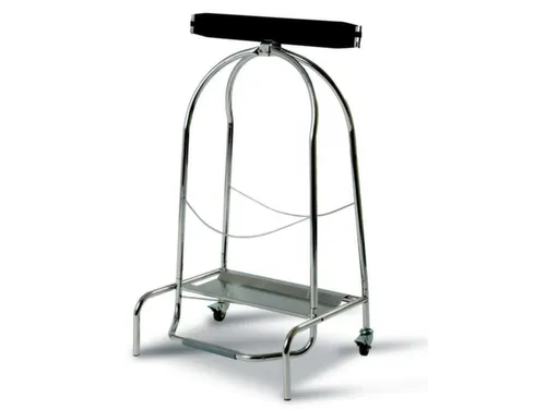 vuilniszakstandaard,v. 1x110l,HxBxD 940x550x425mm,frame gepolijst