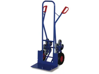 5 Ster Trappensteekwagen 200kg Brede Steekplaat Massief Rubber Banden - 1