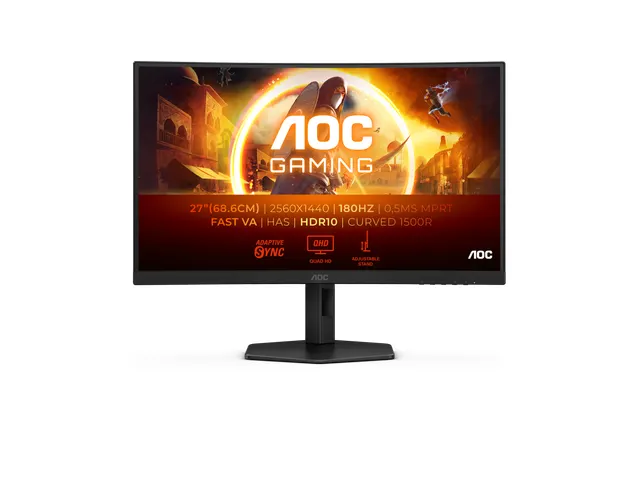 Monitor 27 Inch Panel resolution 2560x1440, Max Refresh rate 18