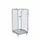 rolcontainer,draagverm. 500kg,HxLxB 1540x815x724mm,nuttige H 1350mm